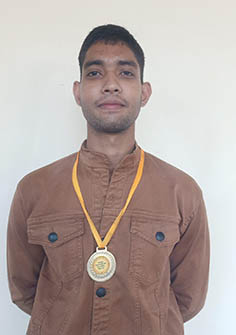 Cadet Anant Shekhawat – Silver Medalist, Inter-College Best Physique Competition